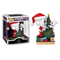 FUNKO POP DELUXE DISNEY THE NIGHTMARE BEFORE CHRISTMAS 30TH JACK AND ZERO WITH TREE