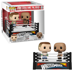FUNKO POP MOMENTS WWE CENA VS ROCK 2012