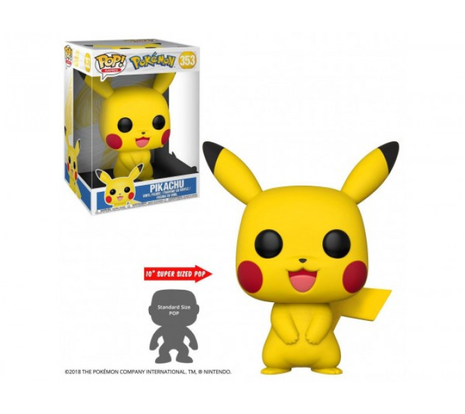 Funko Pop Deluxe Pokemon Pikachu - 10 INCH - 25 CM
