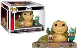 FUNKO POP DELUXE STAR WARS RETURN OF THE JEDI 40TH ANNIVERSARY JABBA THE HUTT WITH SALACIOUS