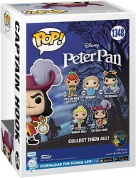 FUNKO POP DISNEY PETER PAN 70TH CAPTAIN HOOK - Thumbnail