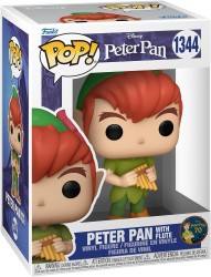 FUNKO POP DISNEY PETER PAN 70TH PETER PAN WITH FLUTE - Thumbnail