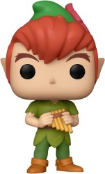 FUNKO POP DISNEY PETER PAN 70TH PETER PAN WITH FLUTE - Thumbnail