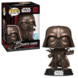 Funko - Funko Pop Disney Star Wars Dark Side Darth Vader Bronze Metallic Special Edition