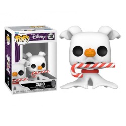 Funko - POP The Nightmare Before Christmas 30th - Zero With Candy Cane