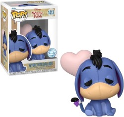 Funko - Funko Pop Disney Winnie The Pooh - Eeyore With Balloon Translucent Special Edition No:1413