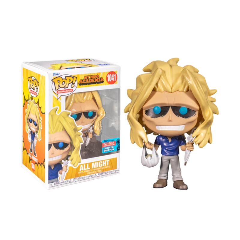 Funko Pop Figür Anime My Hero Academia All Might with Bag and Umbrella