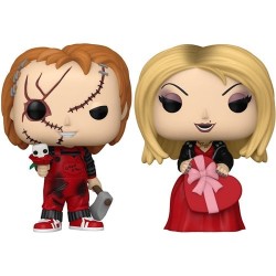  - Funko Pop Figür Chucky Valentines Day Chucky ve Tiffany Figür Seti