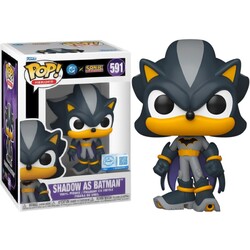 Funko - Funko Pop Figür DC x Sonic the Hedgehog Shadow as Batman Special Edition