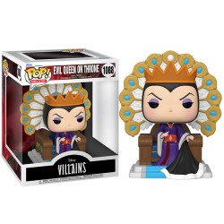 Funko - Funko Pop Figür Deluxe Disney Snow White and the Seven Drawfs Evil Queen on Throne