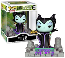 Funko - Funko Pop Figür Deluxe Disney Villains Assemble Maleficent with Diablo