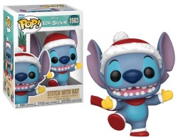 Funko Pop Figür Disney Stitch Holiday Stitch with Hat
