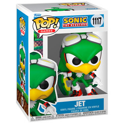 Funko - Funko Pop Figür Games Sonic Jet the Hawk with Board