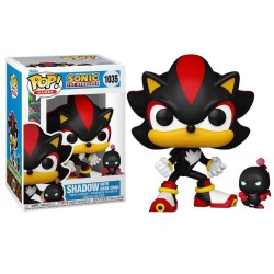 Funko - Funko Pop Figür Games Sonic the Hedgehog Shadow with Dark Chao No 1035