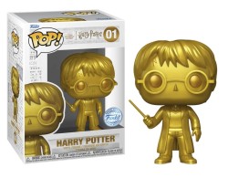 Funko - Funko Pop Figür Harry Potter Harry Gold Special Edition No 01
