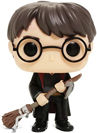 Funko Pop Figür Harry Potter: Harry with Firebolt & Feather (Exc)