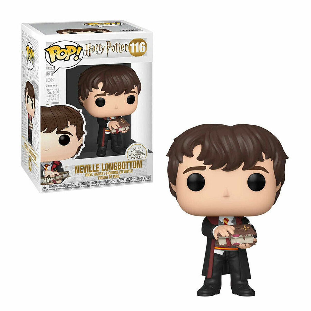 Funko Pop Figür Harry Potter Neville with Monster Book