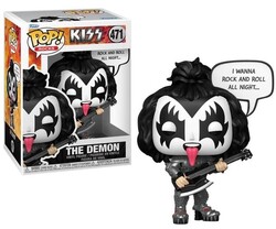 Funko - Funko Pop Figür Kiss The Demon Rock and Roll All Night