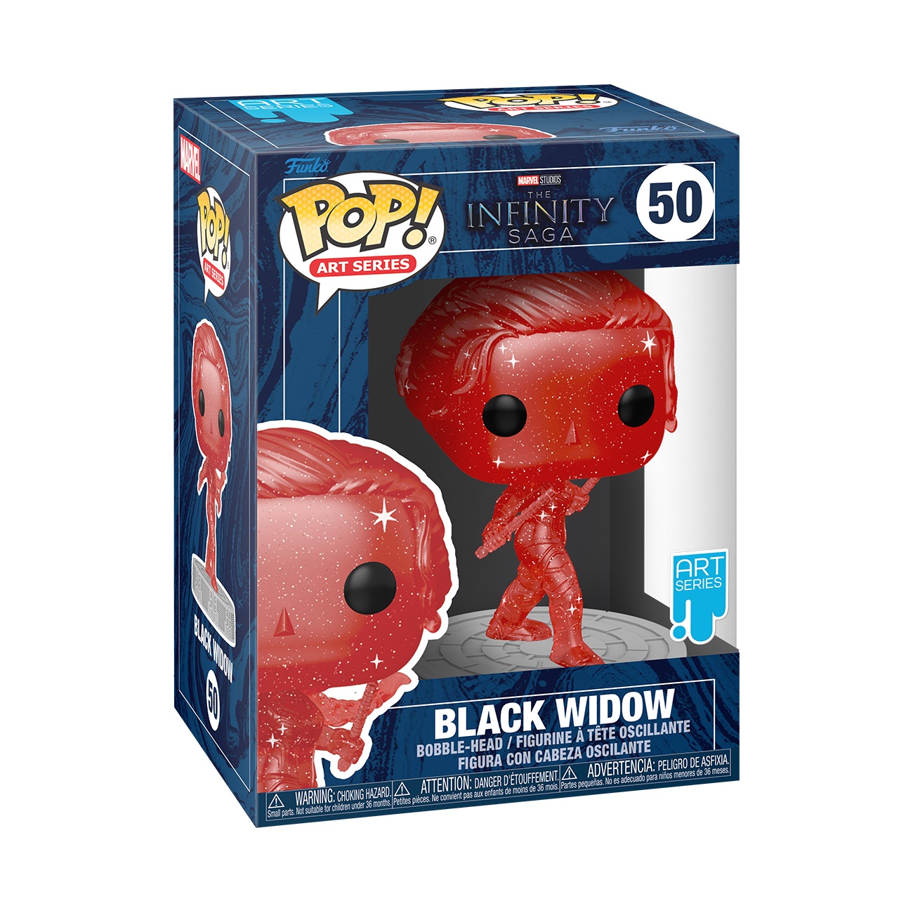Funko Pop Figür Marvel Artist Series Black Widow Red