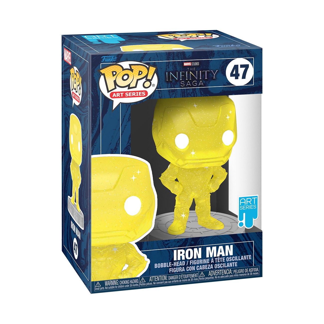 Funko Pop Figür Marvel Artist Series Iron Man Yellow