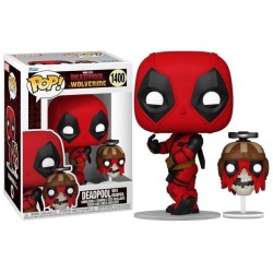 Funko Pop Figür Marvel Deadpool Wolverine Deadpool with Headpool
