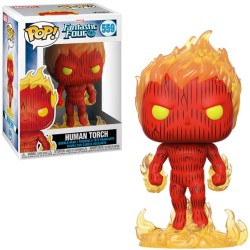 Funko - Funko Pop Figür Marvel Fantastic Four Human Torch No 559