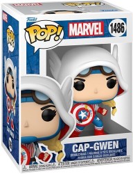 Funko - Funko Pop Figür Marvel Gwen Stacy Captain America Gwen