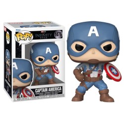 Funko - Funko Pop Figür Marvel The First Avenger Captain America with Helmet