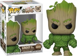 Funko - Funko Pop Figür Marvel We Are Groot Groot as Hulk No 1397