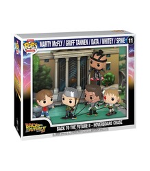 Funko - Funko Pop Figür Moments Deluxe Back to the Future 2 Hoverboard Chase