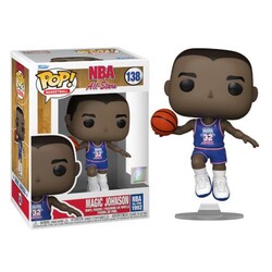 Funko - Funko Pop Figür NBA Legends Magic Johnson 1991 Blue NBA All Stars Uniform