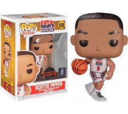 Funko POP Figür NBA:Legends-Scottie Pippen (1992 Team USA White) - Thumbnail