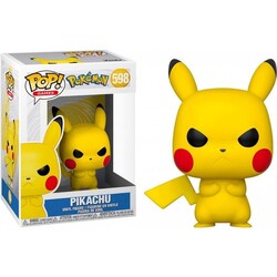 Funko - Funko Pop Figür Pokemon Pikachu Angry Face No 598