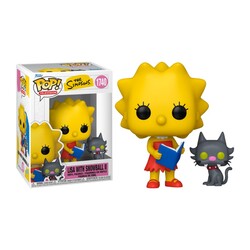Funko Pop Figür Pop and Buddy The Simpsons Lisa with Snowball