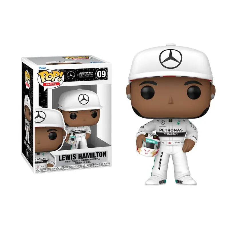 Funko - Funko Pop Figür Racing AMG Petronas F1 Team Lewis Hamilton with Helm