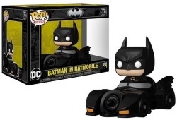 Funko Pop Figür Rides Deluxe DC Batman 85th Anniversary Batman with Batmobile