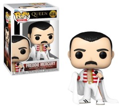 Funko - Funko Pop Figür Rocks Freddie Mercury with Cape No 414