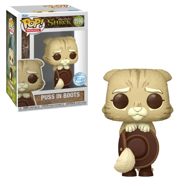 Funko - Funko Pop Figür Shrek Puss in Boots Special Edition