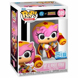 Funko Pop Figür Sonic Amy as Wonder Woman Special Edition