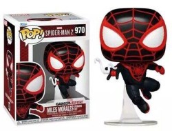 Funko - Funko Pop Figür Spiderman 2 Miles Morales Upgraded Suit