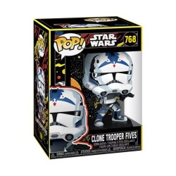 Funko - Funko Pop Figür Star Wars Clone Wars Trooper Fives Retro No 768