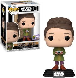 Funko - Funko Pop Figür Star Wars Obi Wan Kenobi Young Leia with Lola No 659