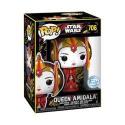 Funko Pop Figür Star Wars The Phantom Menace Anniversary Queen Amidala Retro