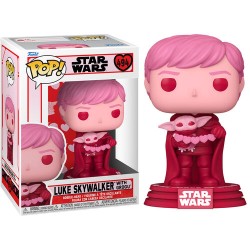 Pop Figür Star Wars Valentines Luke And Grogu - Thumbnail