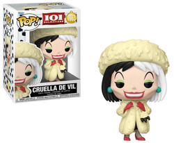 Funko - Funko Pop Figure 101 Dalmatian S2 Cruella de Vil