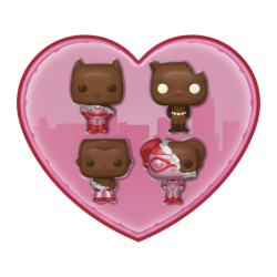 Pocket POP! Sevgililer Günü Özel Paketi DC Comics Valentines Chocolate 4 Pack - Thumbnail