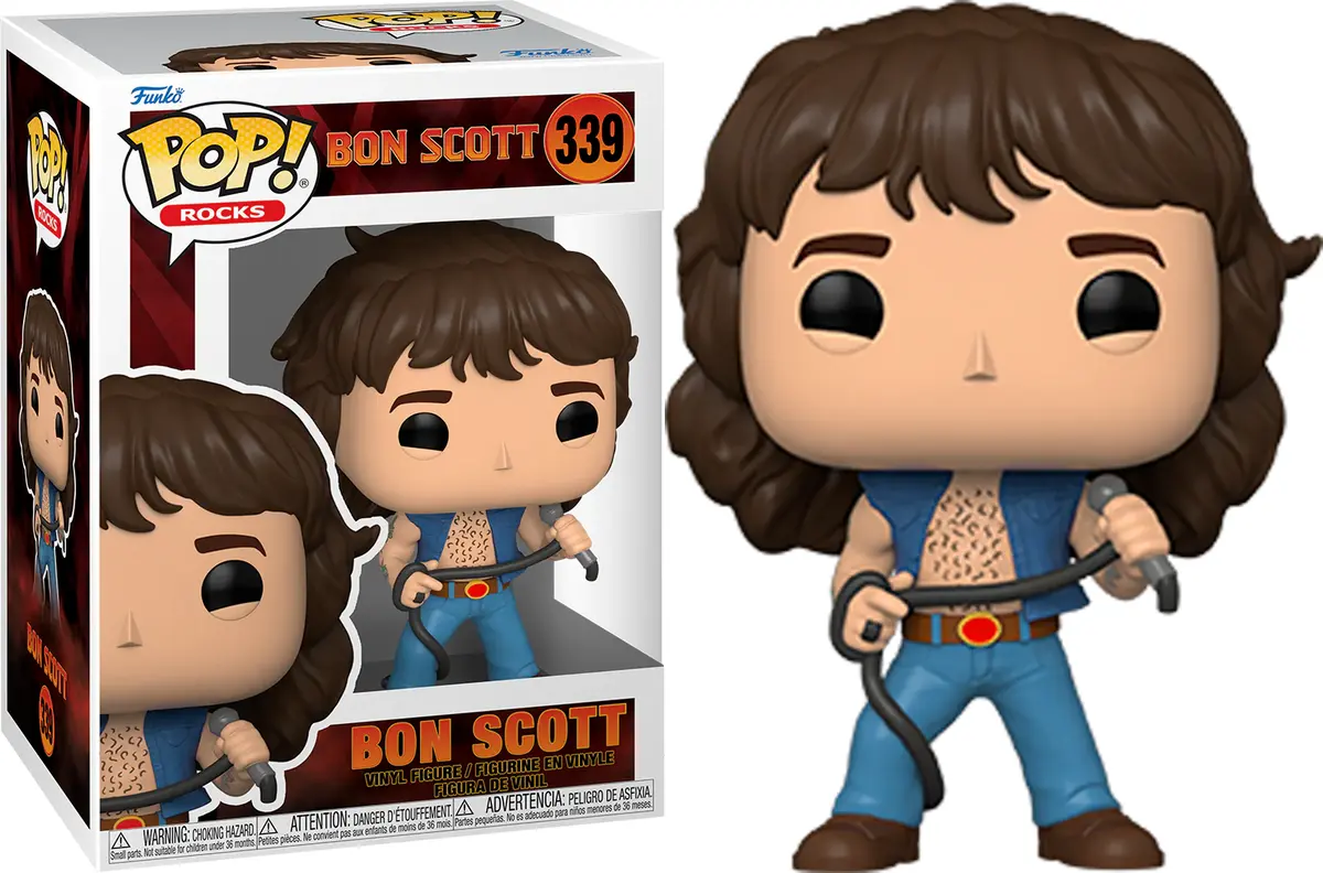 Funko - FUNKO POP FIGURE ACDC BON SCOTT