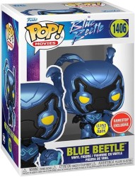 Pop Movies: Blue Beetle - Blue Beetle Glows İn The Dark Gamestop Exclusive No:1406 - Thumbnail