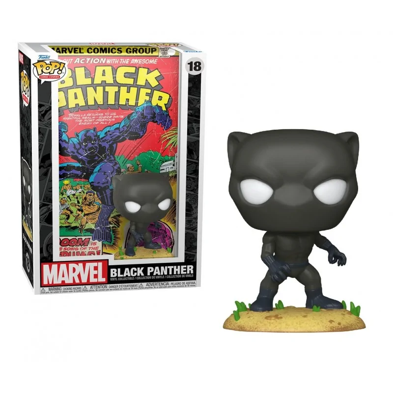  - Funko Pop Figure Comic Covers Black Panther