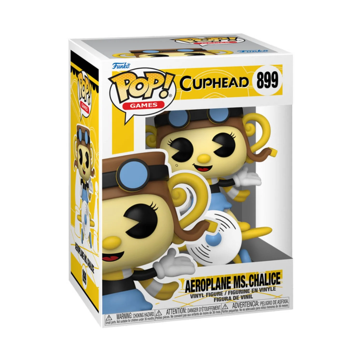 Funko Pop Figure Cuphead S3 Aeroplane Chalice - Thumbnail